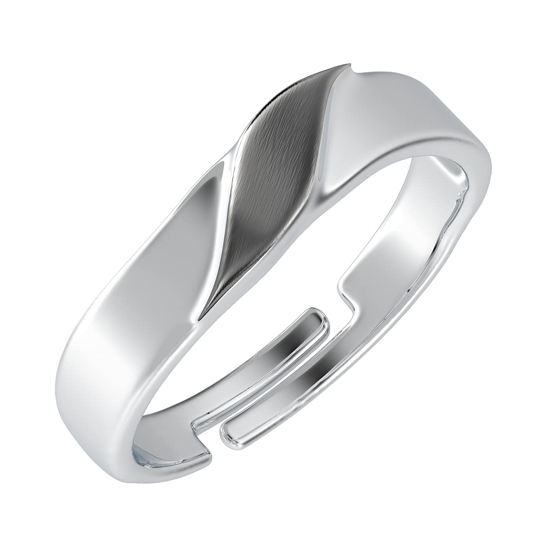 Clara Pure Real 925 Sterling Silver Adjustable Ring Band | Multiple Design Options | Gift for Women and Girls