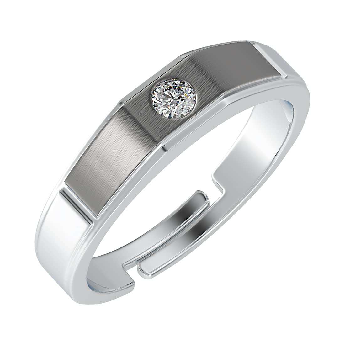 Clara Pure Real 925 Sterling Silver Adjustable Ring Band | Multiple Design Options | Gift for Women and Girls