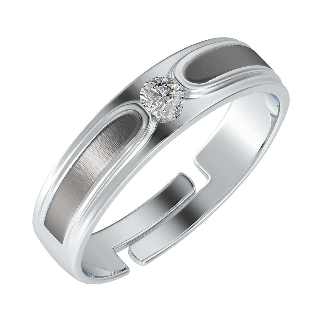 Clara Pure Real 925 Sterling Silver Adjustable Ring Band | Multiple Design Options | Gift for Women and Girls