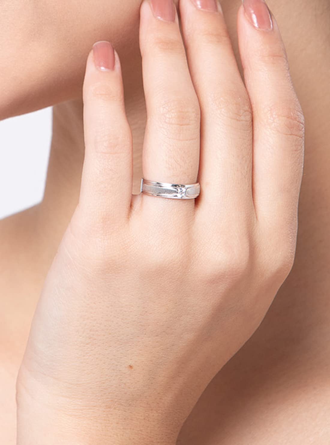 Clara Pure Real 925 Sterling Silver Adjustable Ring Band | Multiple Design Options | Gift for Women and Girls