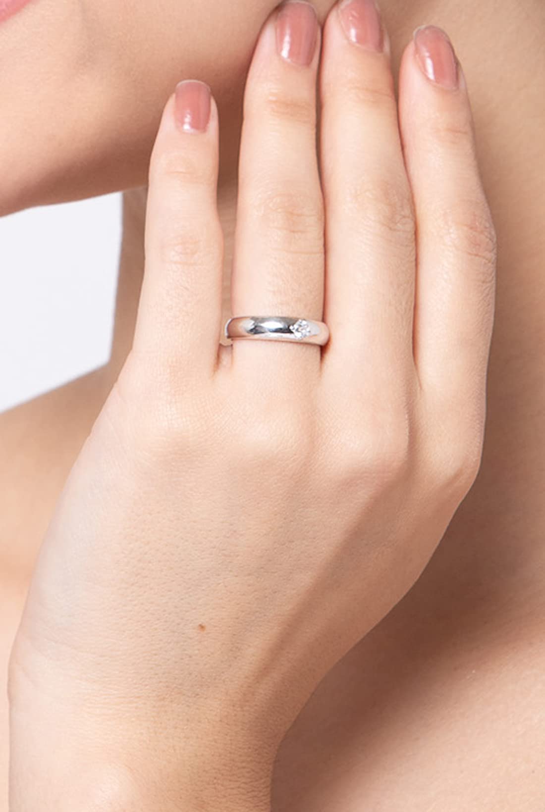 Clara Pure Real 925 Sterling Silver Adjustable Ring Band | Multiple Design Options | Gift for Women and Girls