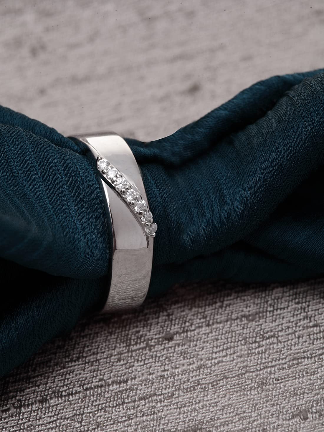 Clara Pure Real 925 Sterling Silver Adjustable Ring Band | Multiple Design Options | Gift for Women and Girls