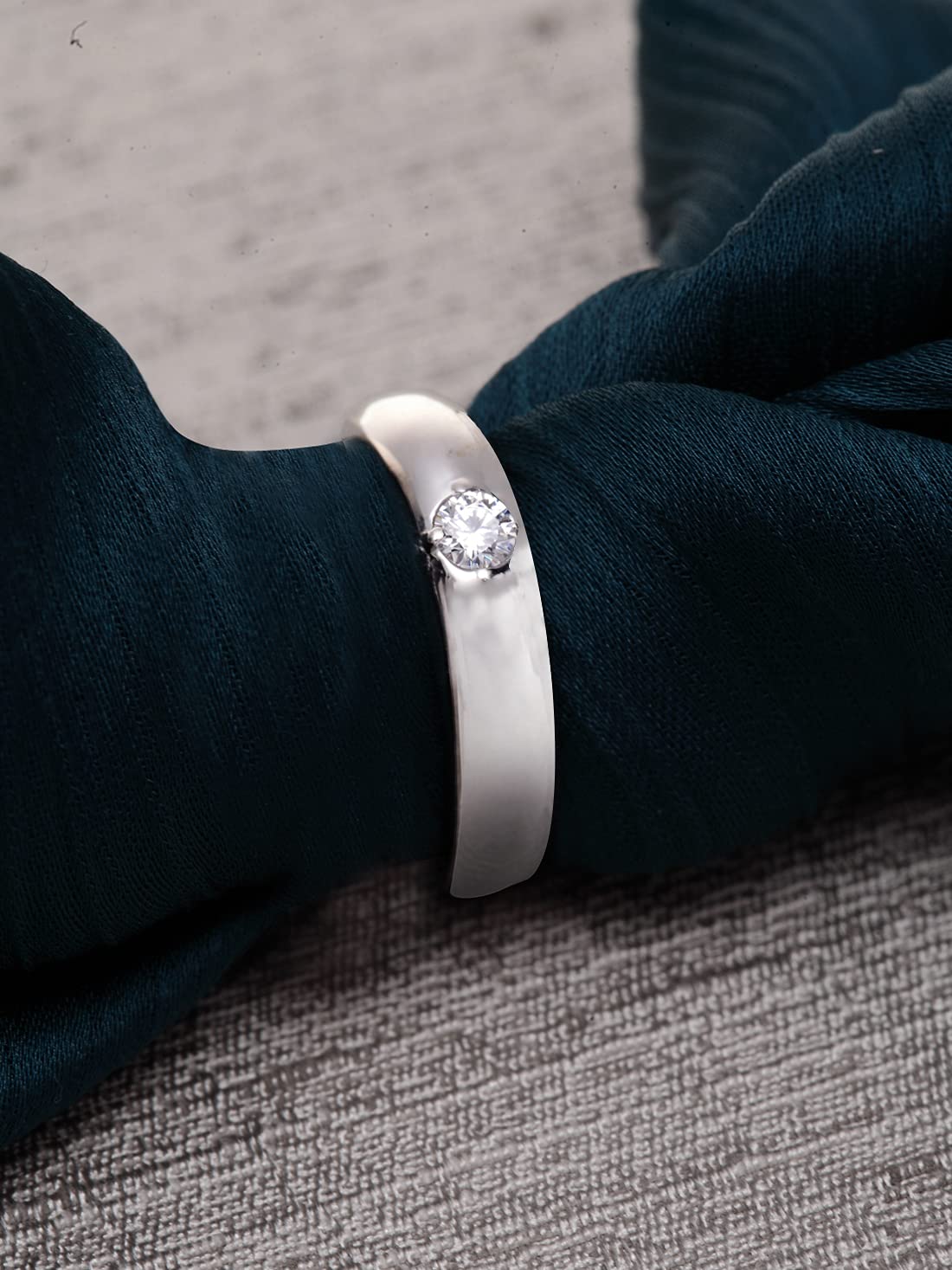 Clara Pure Real 925 Sterling Silver Adjustable Ring Band | Multiple Design Options | Gift for Women and Girls